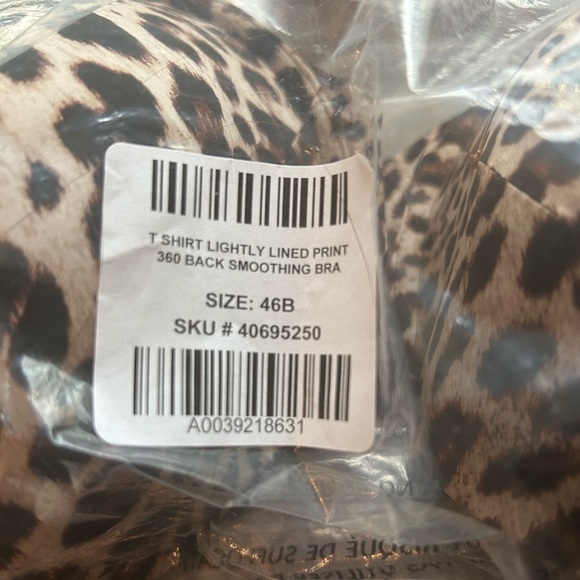 Torrid Bra! Size 46B! Leopard Print T-Shirt Bra with 360 Back Smoothing! NWT! - Picture 6 of 6